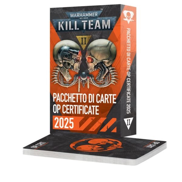 Kill Team: Pacchetto di carte Op Certificate 2025