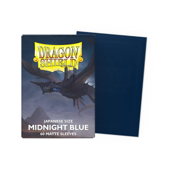 Midnight Blue - Matte Sleeves - Japanese Size