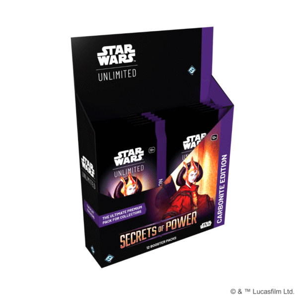Star Wars: Unlimited - Secrets of Power - Carbonite Booster Box (Inglese)