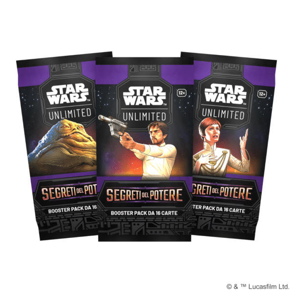 Star Wars: Unlimited - Segreti del Potere - Busta Singola da 16 Carte (Italiano)