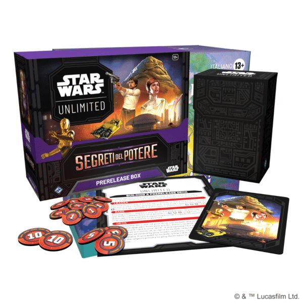 Star Wars: Unlimited - Segreti del Potere - Prerelease Box (Italiano)