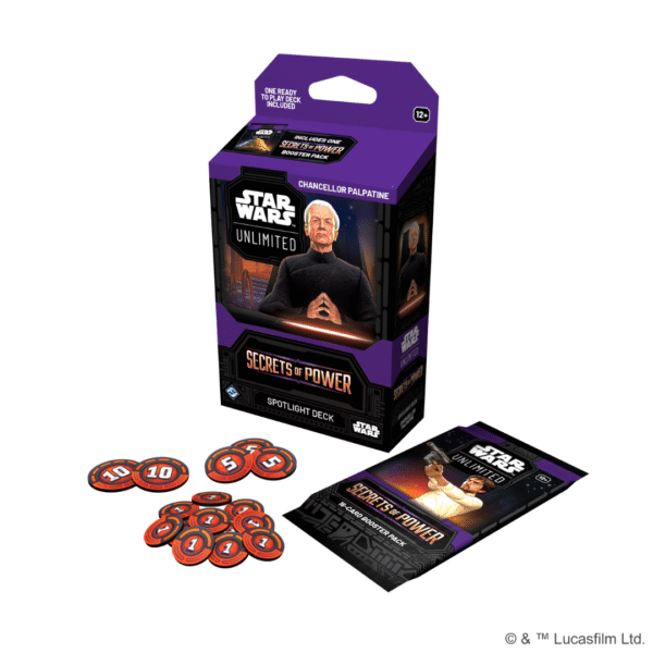 Star Wars: Unlimited - Segreti del Potere - Spotlight Deck - Palpatine (Inglese)