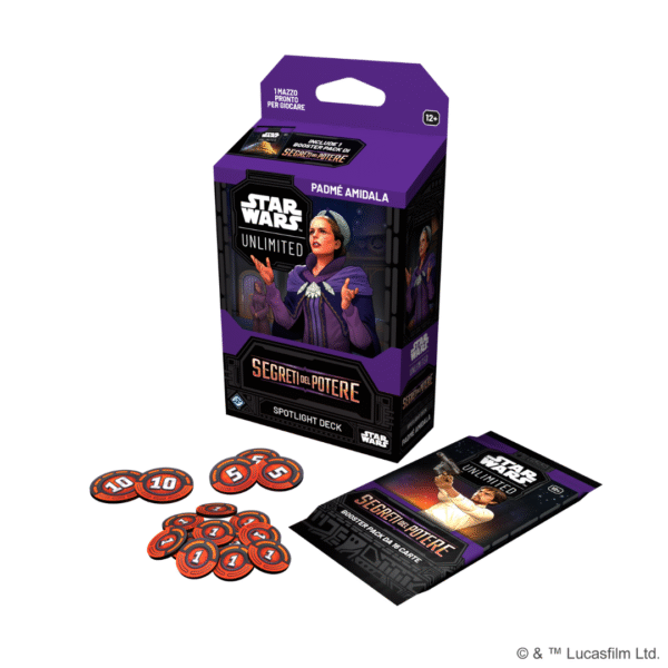 Star Wars: Unlimited - Segreti del Potere -  Spotlight Deck – Padmé Amidala (Italiano)