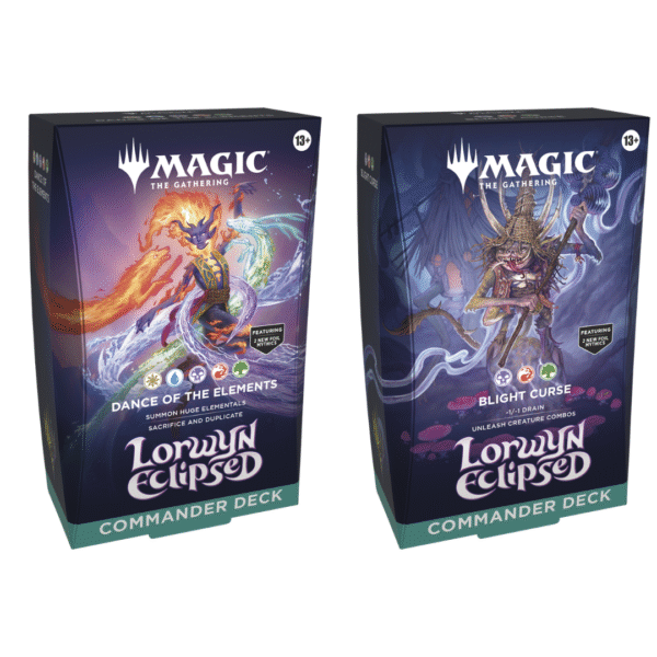 Magic: The Gathering - Lorwyn Eclipsed - Commander Decks Bundle (Inglese)