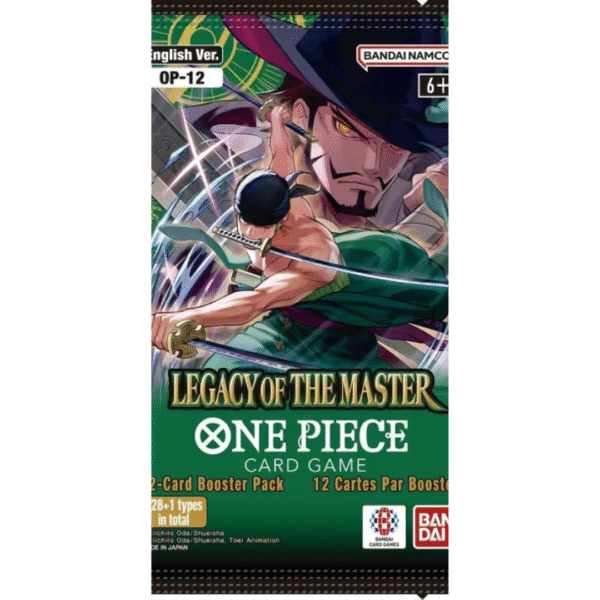 One Piece Card Game - Legacy of the Master OP-12 - Busta Singola da 12 Carte (Inglese)