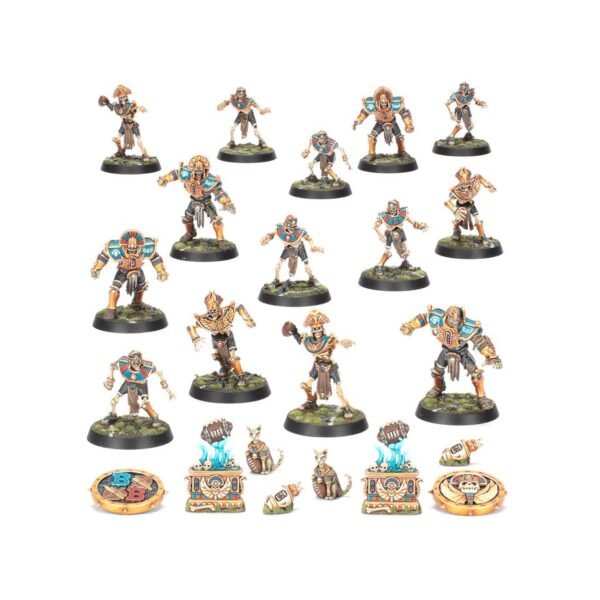 Team Tomb Kings di Blood Bowl: The Nehekhara Nightmares