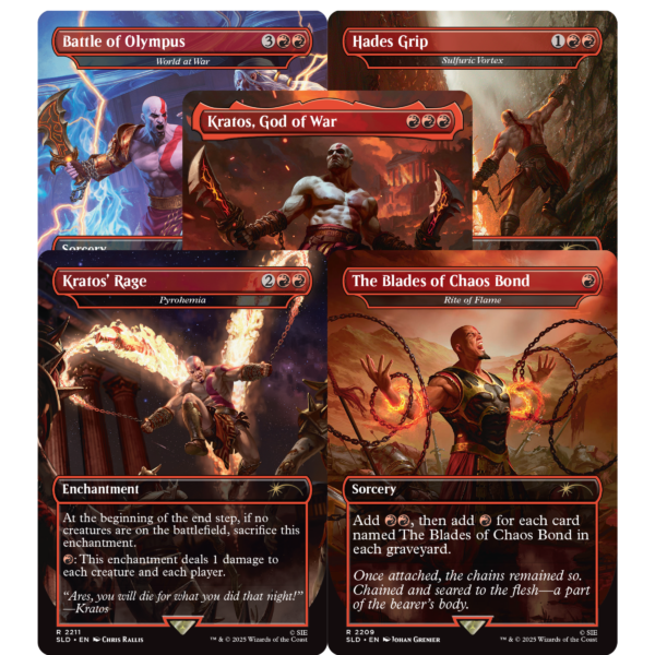 Magic: The Gathering - Secret Lair x PlayStation - God of War: Greek