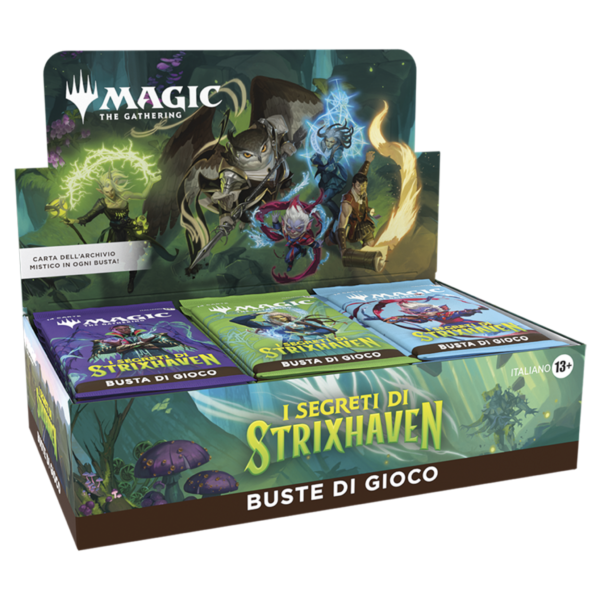Magic: The Gathering - I Segreti di Strixhaven - Box di Buste di Gioco (Italiano)