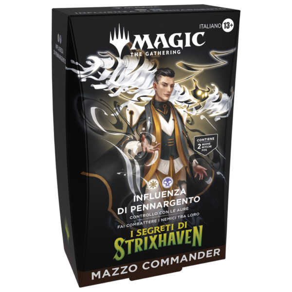 Magic: The Gathering - I Segreti di Strixhaven - Mazzo Commander - Influenza di Pennargento (Italiano)