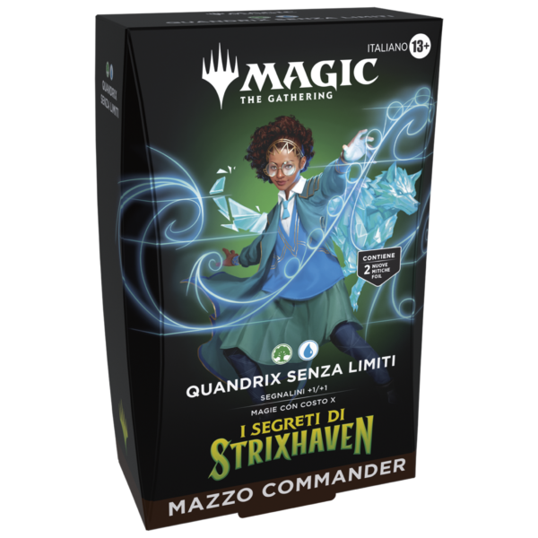 Magic: The Gathering - I Segreti di Strixhaven - Mazzo Commander - Quandrix Senza Limiti (Italiano)