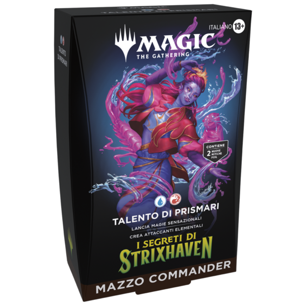 Magic: The Gathering - I Segreti di Strixhaven - Mazzo Commander - Talento di Prismari (Italiano)