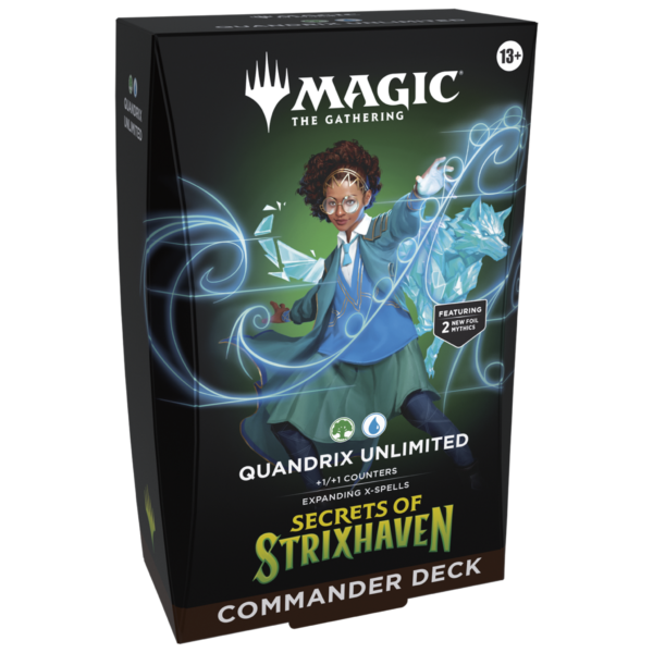 Magic: The Gathering - Secrets of Strixhaven - Commander Deck - Quandrix Unlimited (Inglese)