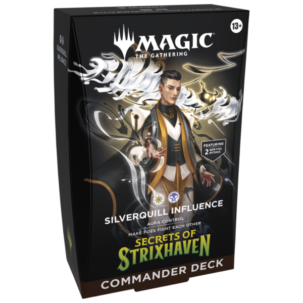 Magic: The Gathering - Secrets of Strixhaven - Commander Deck - Silverquill Influence (Inglese)