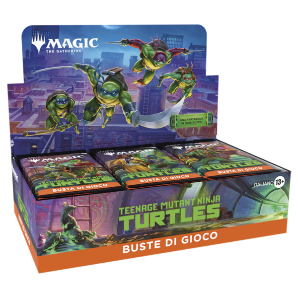 Magic: The Gathering - Teenage Mutant Ninja Turtles - Box di Buste di Gioco (Italiano)