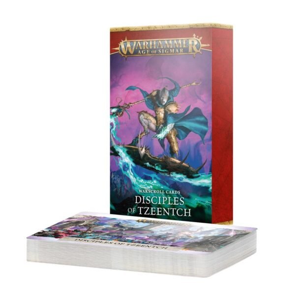 Warscroll Cards: Disciples of Tzeentch (Inglese)