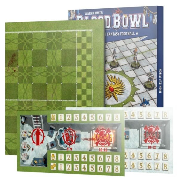 High Elf Pitch: campo e panchine a doppia faccia