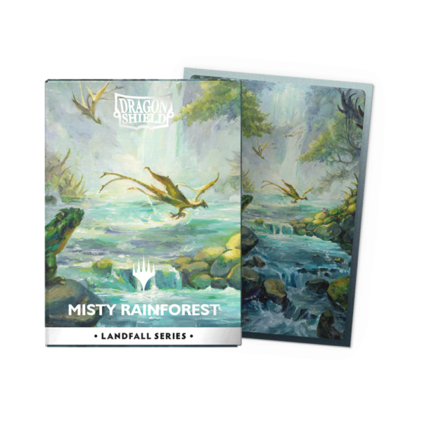 Landfall Series - Misty Rainforest - Matte Dual Art Sleeves